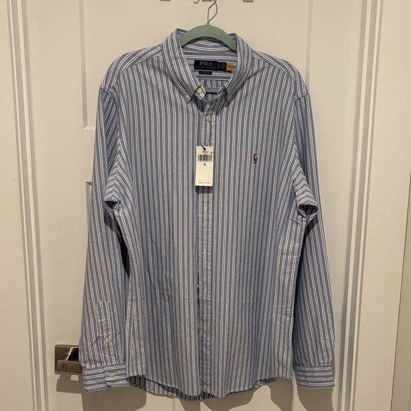 Polo Ralph Lauren Other - Polo by Ralph Lauren Blue and White Striped Button-Down Shirt